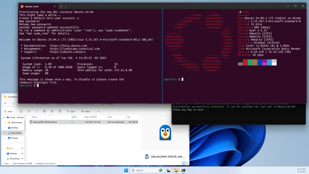 Windows Subsystem for Linux