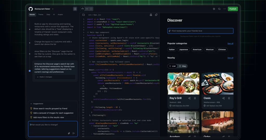 Github spark now available