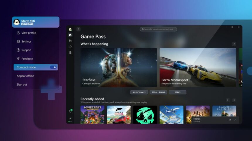 Xbox app brings native ARM support to Windows 11 for local gaming