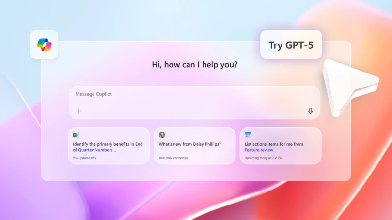 GPT-5 for Microsoft 365 Copilot