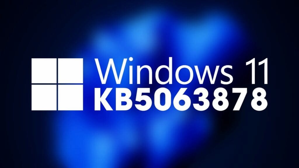 Image of Windows 11 Kb5063878