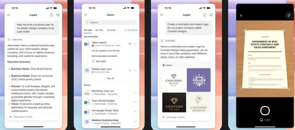 Microsoft-365-Copilot-for-iPhone