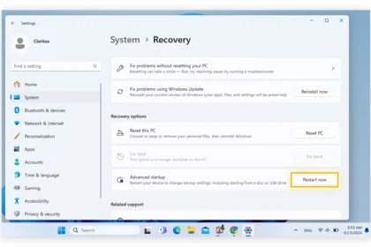 Microsoft Confirms Major Issue with System Restore After August Updates