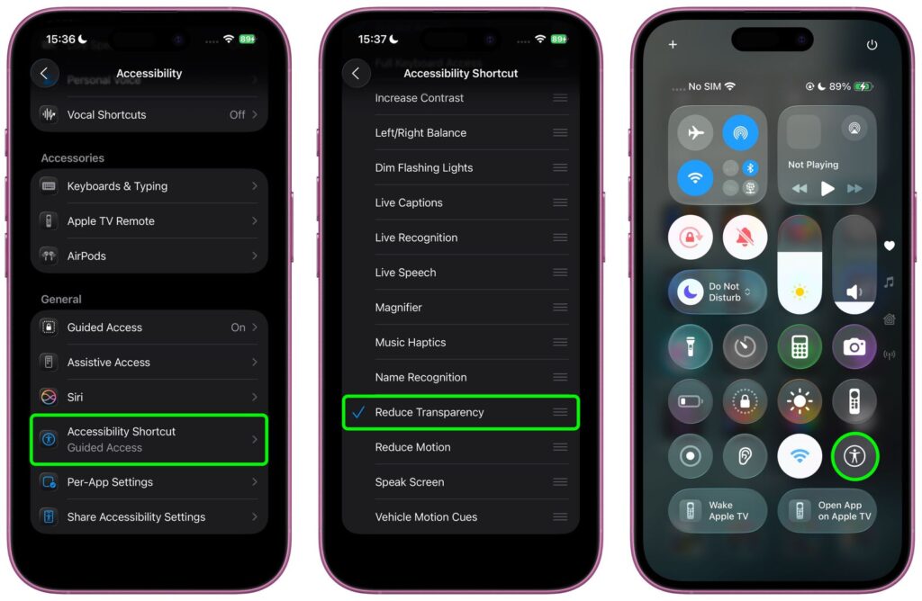 accessibility-shortcut-transparency