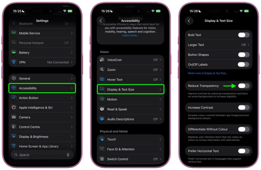 ios-26-reduce-transparency