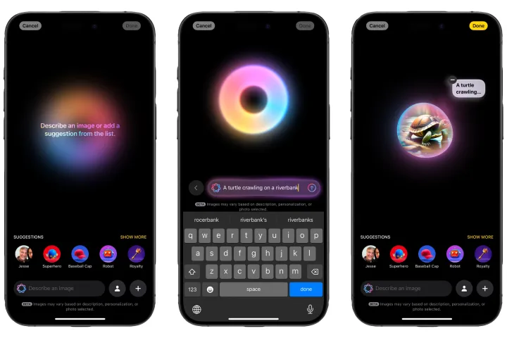 Genmoji and Image Playground