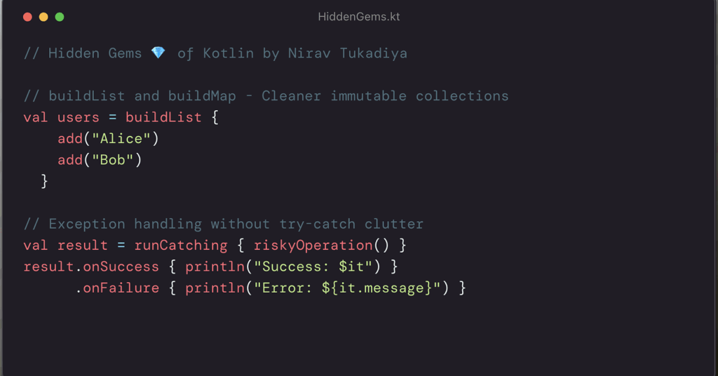 Kotlin & Swift