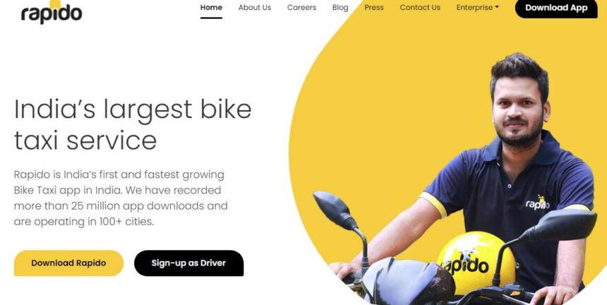 Rapido Doubles Valuation to $2.3 Billion After Swiggy Exits Stake