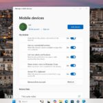 Windows 11 Testing Clipboard Sync with Android via Phone Link