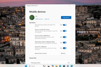 Windows 11 Testing Clipboard Sync with Android via Phone Link
