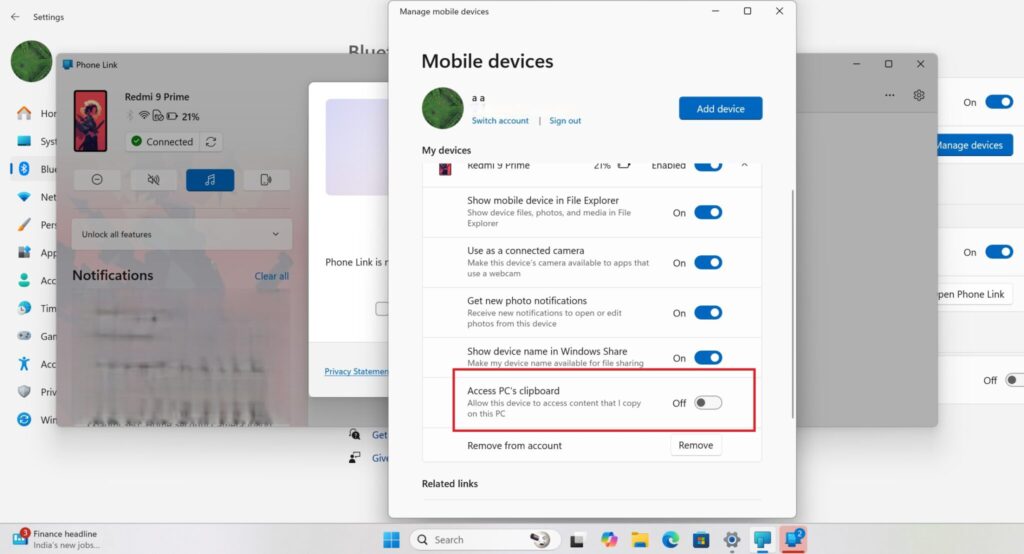 enable-clipboard-sync-feature-mobile-devices-windows-11