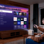 Roku has expanded its connected device lineup with the debut of its first smart projector powered by Roku TV.