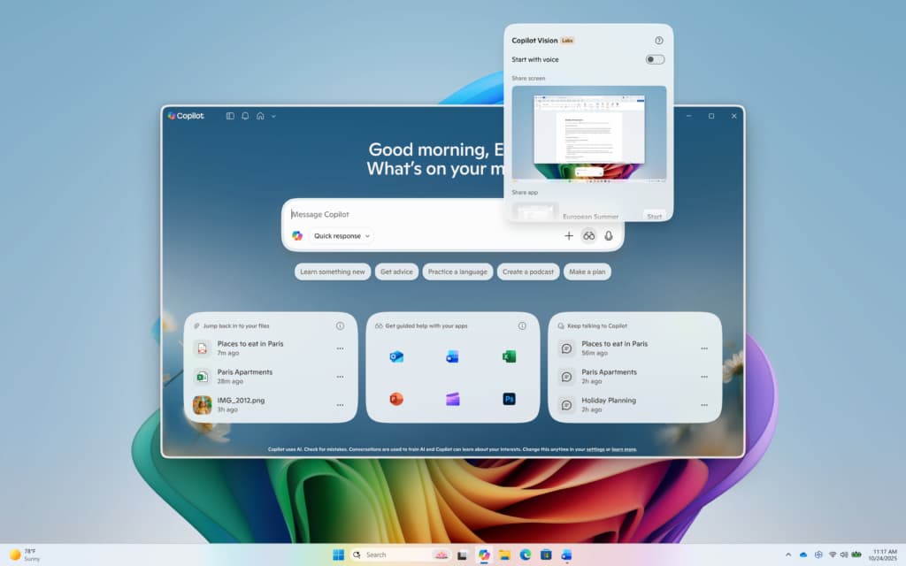 Copilot Vision Image