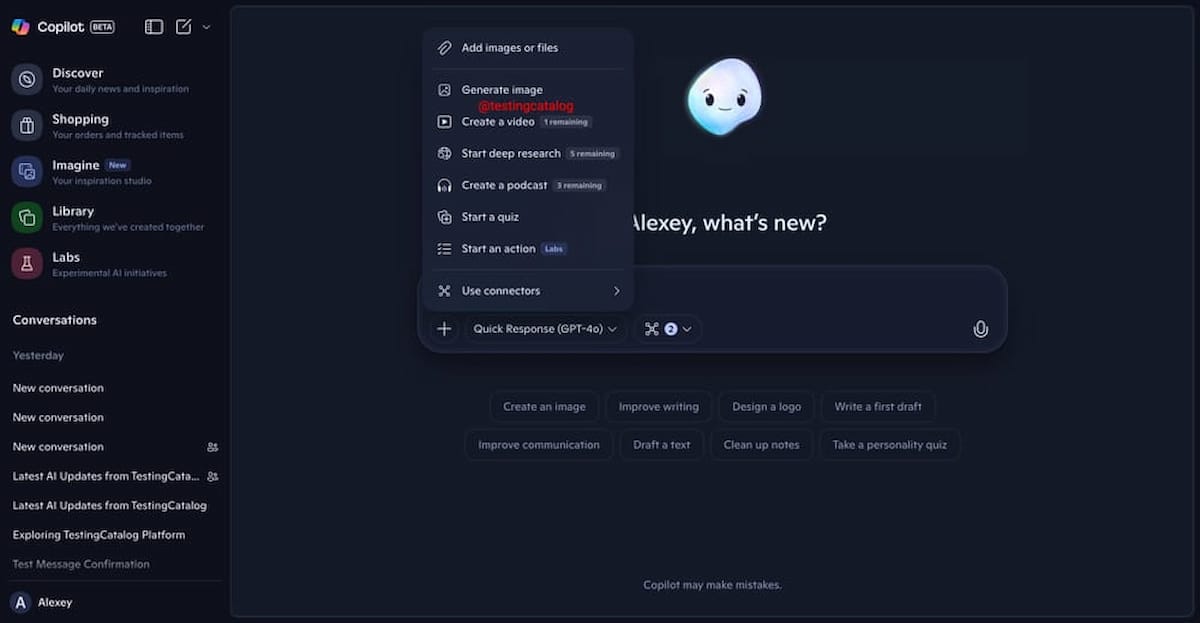 Copilot will receive the ability to generate videos with Sora 2
