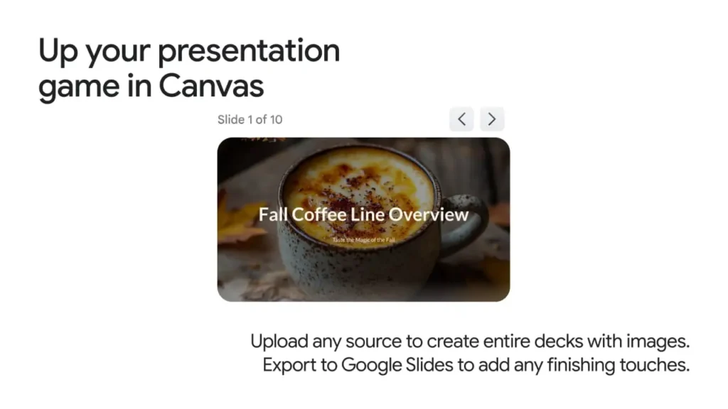 Gemini-app-Canvas-Slides