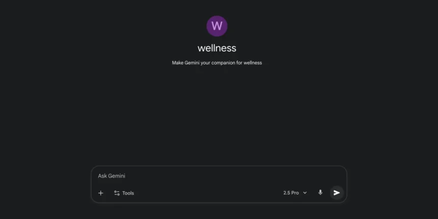Google Gemini Adds Premade Wellness Gem and New Features