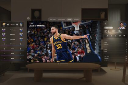 Live NBA Games Are Coming to Apple Vision Pro