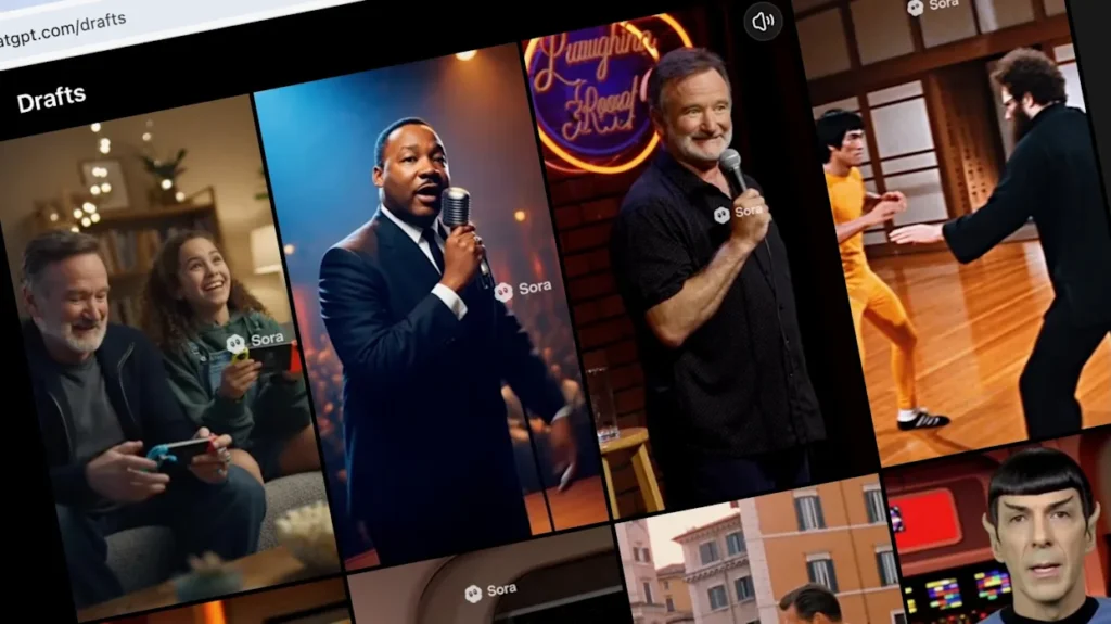 OpenAI’s Sora 2 Sparks Outrage After AI Videos Resurrect Deceased Celebrities