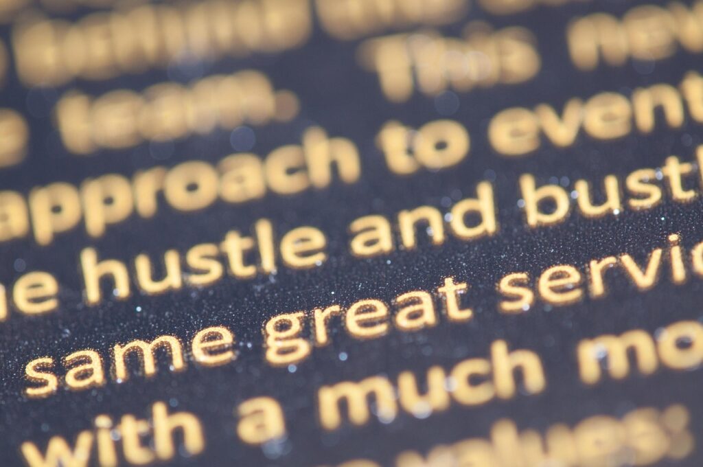 Typography for Brand Materials