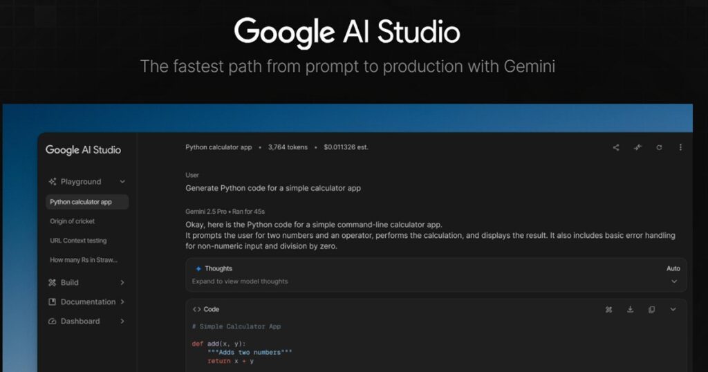 Google AI Studio Introduces 'Vibe Coding' in Latest Update