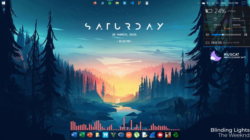Rainmeter with Plugins