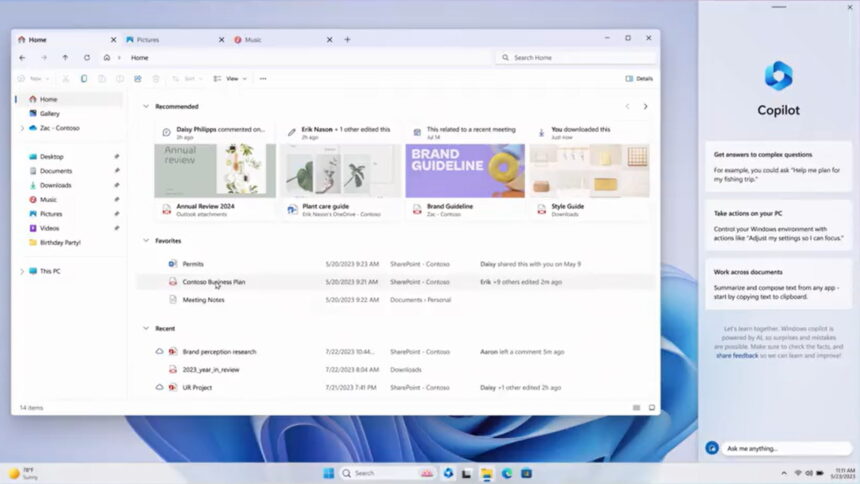 Microsoft Pauses Rollout of “Recommended Files” in File Explorer