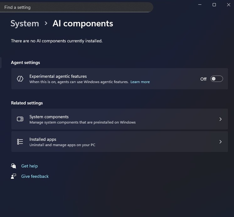Experimental-agentic-features-in-Windows-11