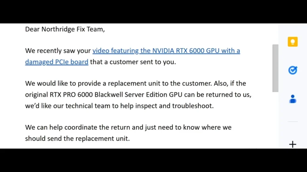 Nvidia Replaces Another Damaged GPU After User Error