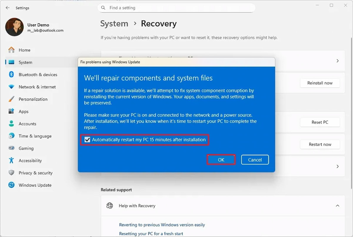 Windows Update Image