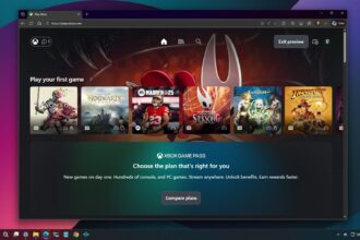 Xbox Cloud Gaming New Web UI