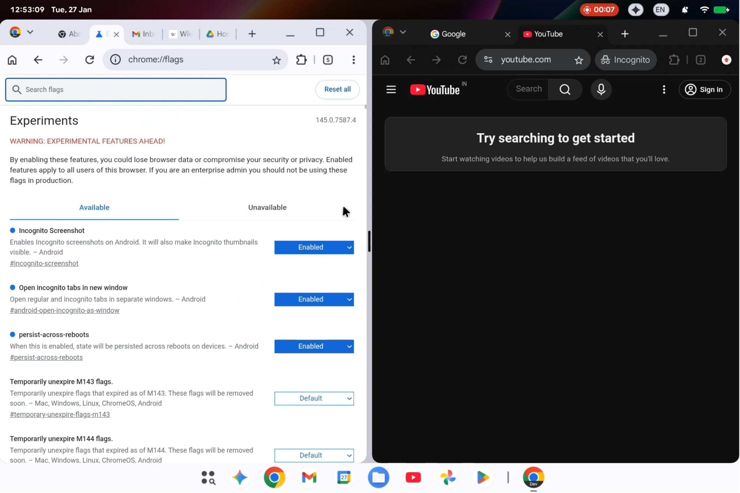 First images of Aluminum OS, the version of Android for desktop
