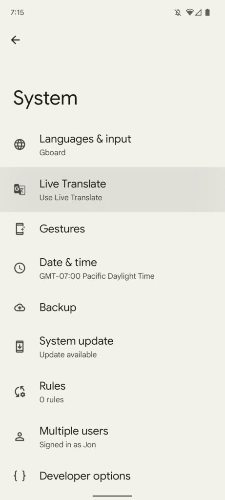 pixel-6-settings-system