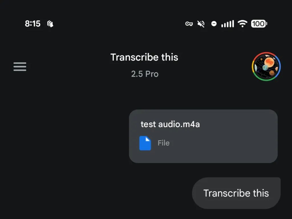 Transcribe audio files