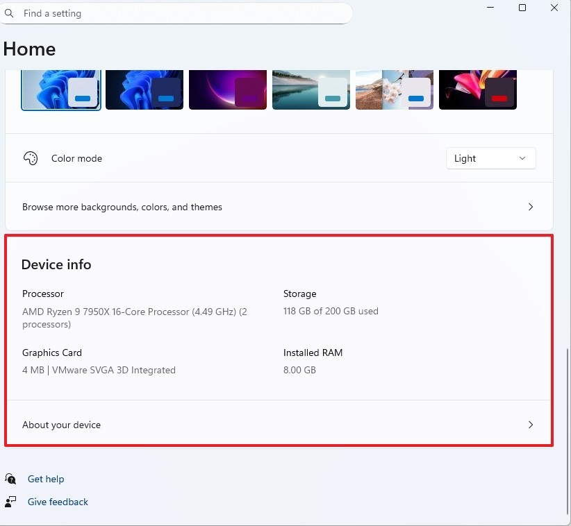 Detailed View About Windows 11 PC