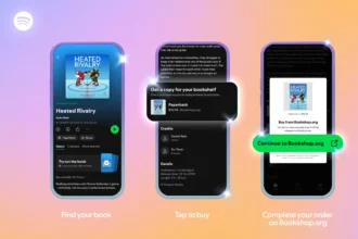 Spotify Expands Into Physical Book Sales with New In-App Feature