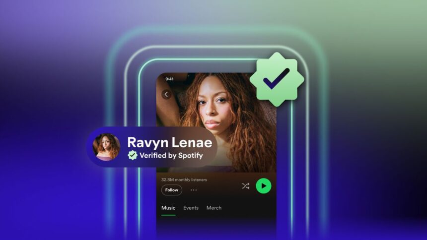 Verified by Spotify Badge