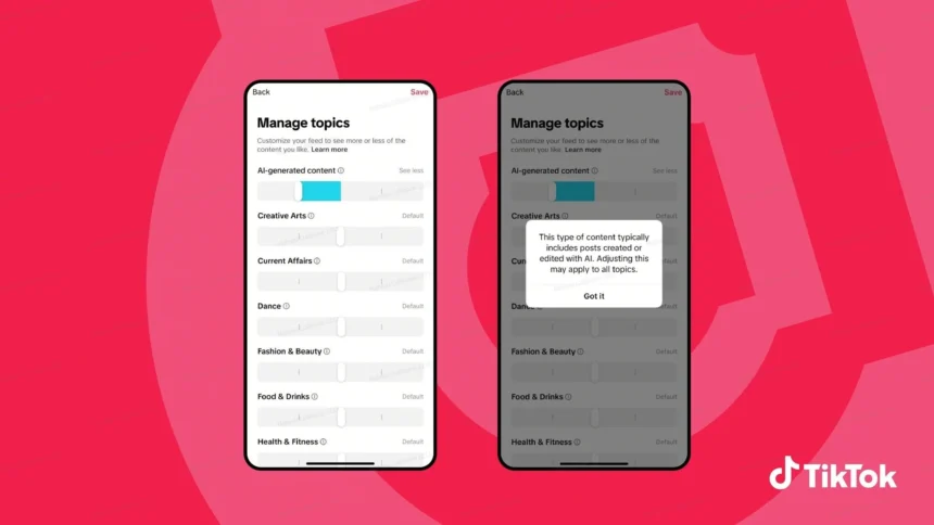Study Finds AI-Generated Videos Dominate New TikTok Feeds, Outpacing YouTube by Wide Margin