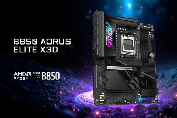 Gigabyte Unveils B850 Aorus Elite X3D Motherboard for AMD Ryzen X3D Processors