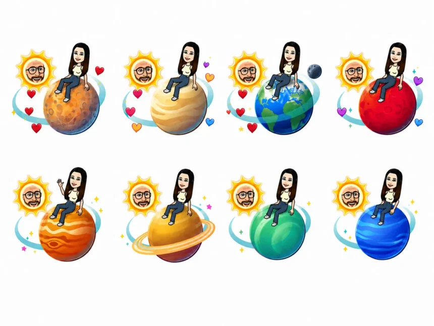 Snapchat Planets