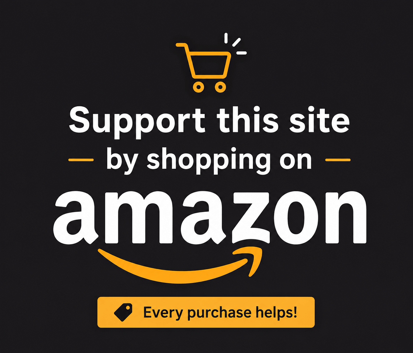 Support this site by shopping on Amazon