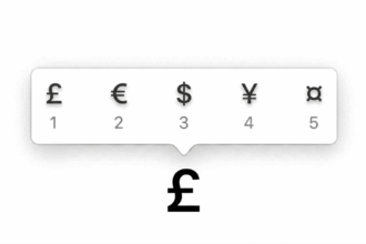 How to Type the Pound Symbol (£)