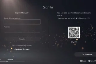 Log in to PlayStation Network on PS4 or PS5