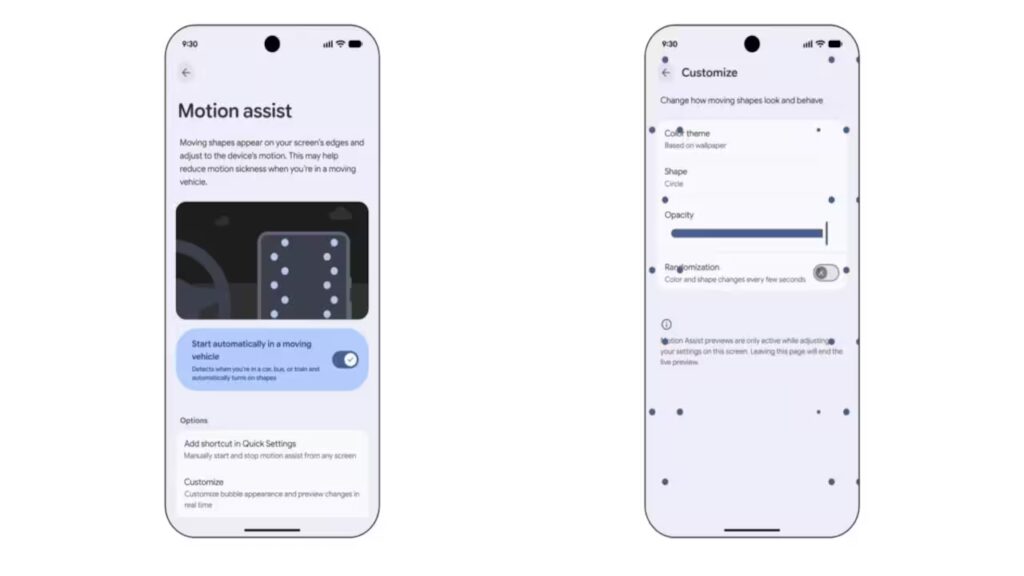 Motion Assist Android