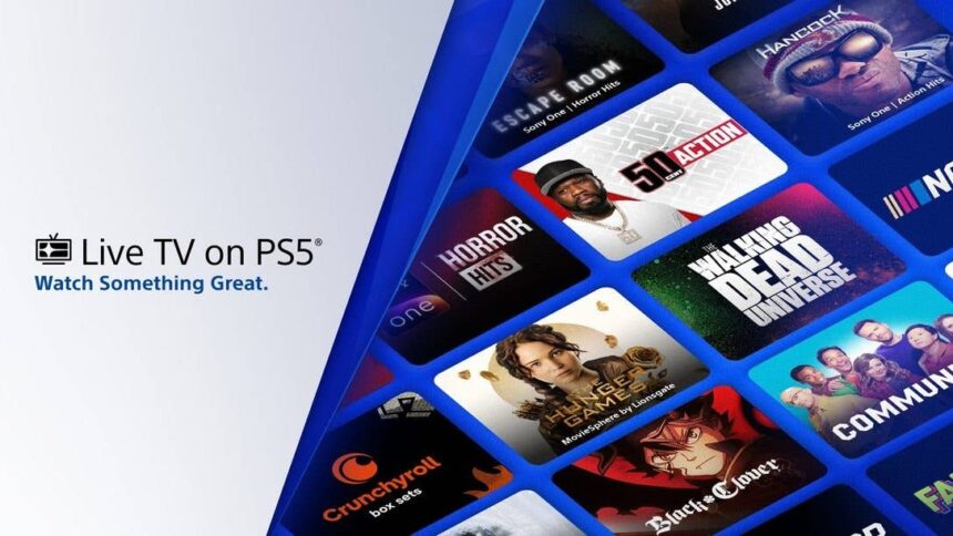 Sony Turns the PS5 Into a Free Live TV Hub