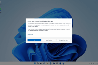 Smart App Control in Windows 11