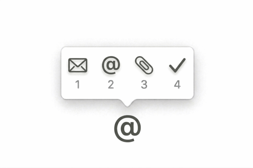 Type Email Symbols ✉ on Windows
